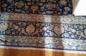 The result of our Oriental rug cleaning services in a York County, VA home